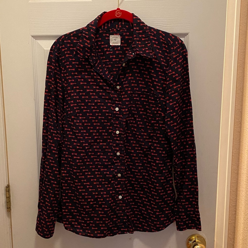 Gap fitted boyfriend shirt